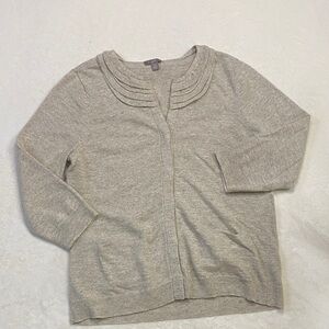 J. Jill Light Gray Women's Cardigan